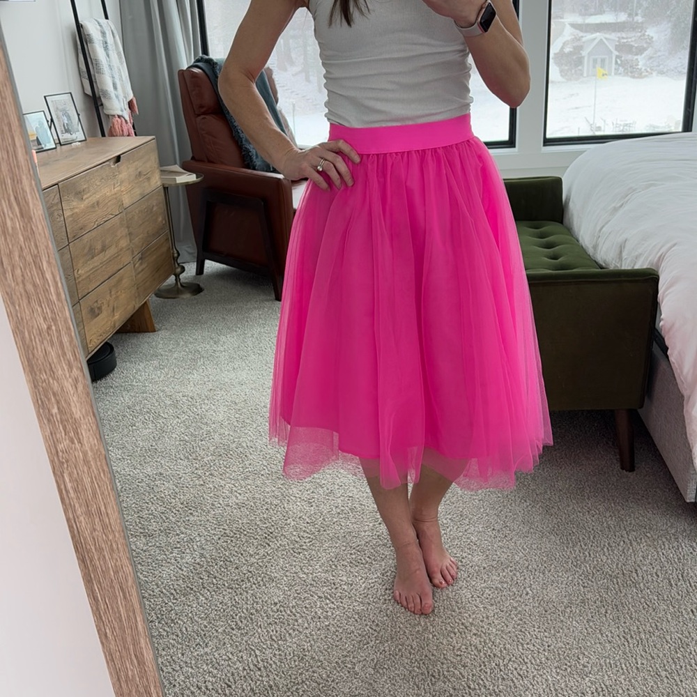 COPY - Pink tulle skirt